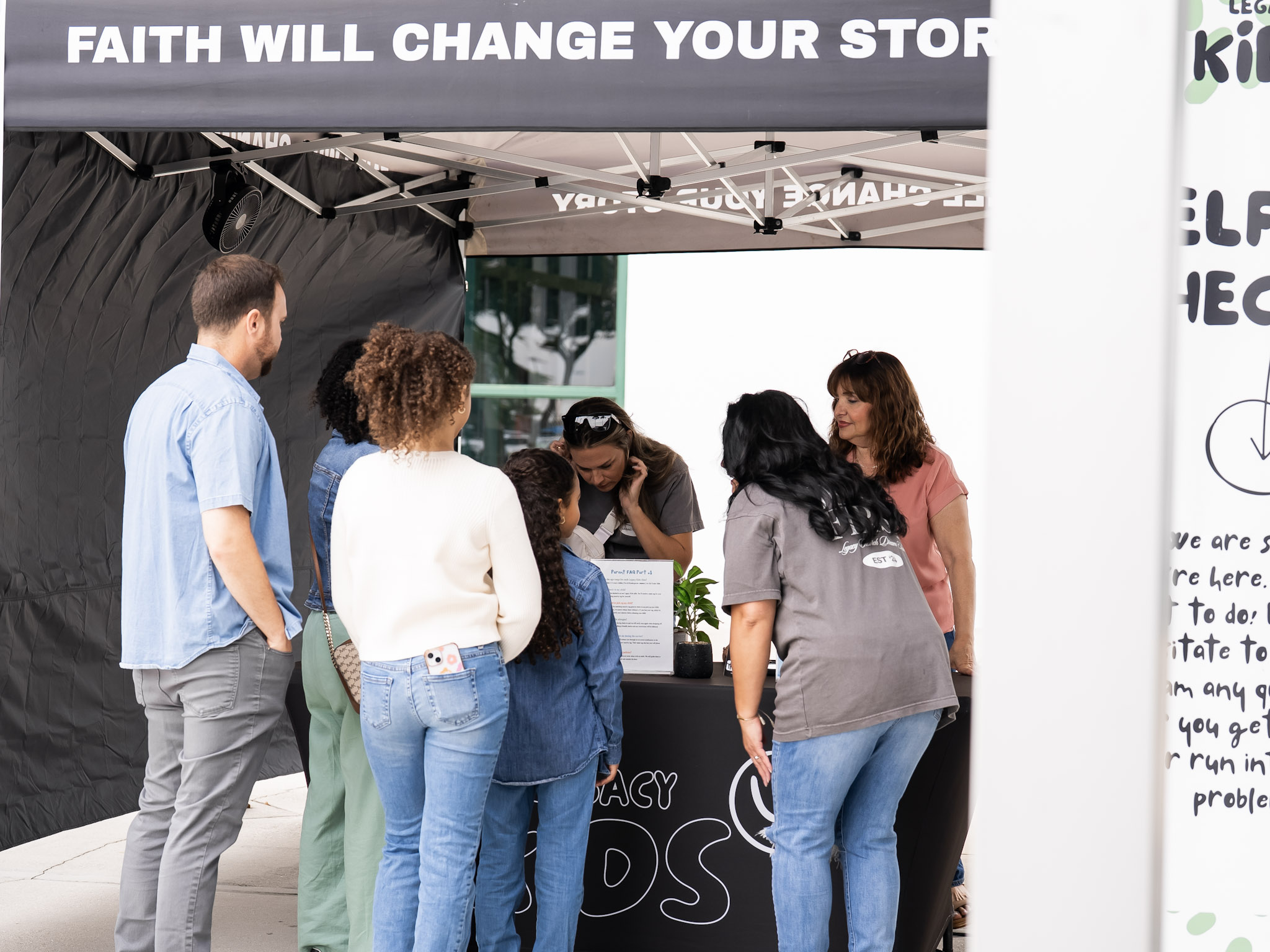 Legacy Kids check-in