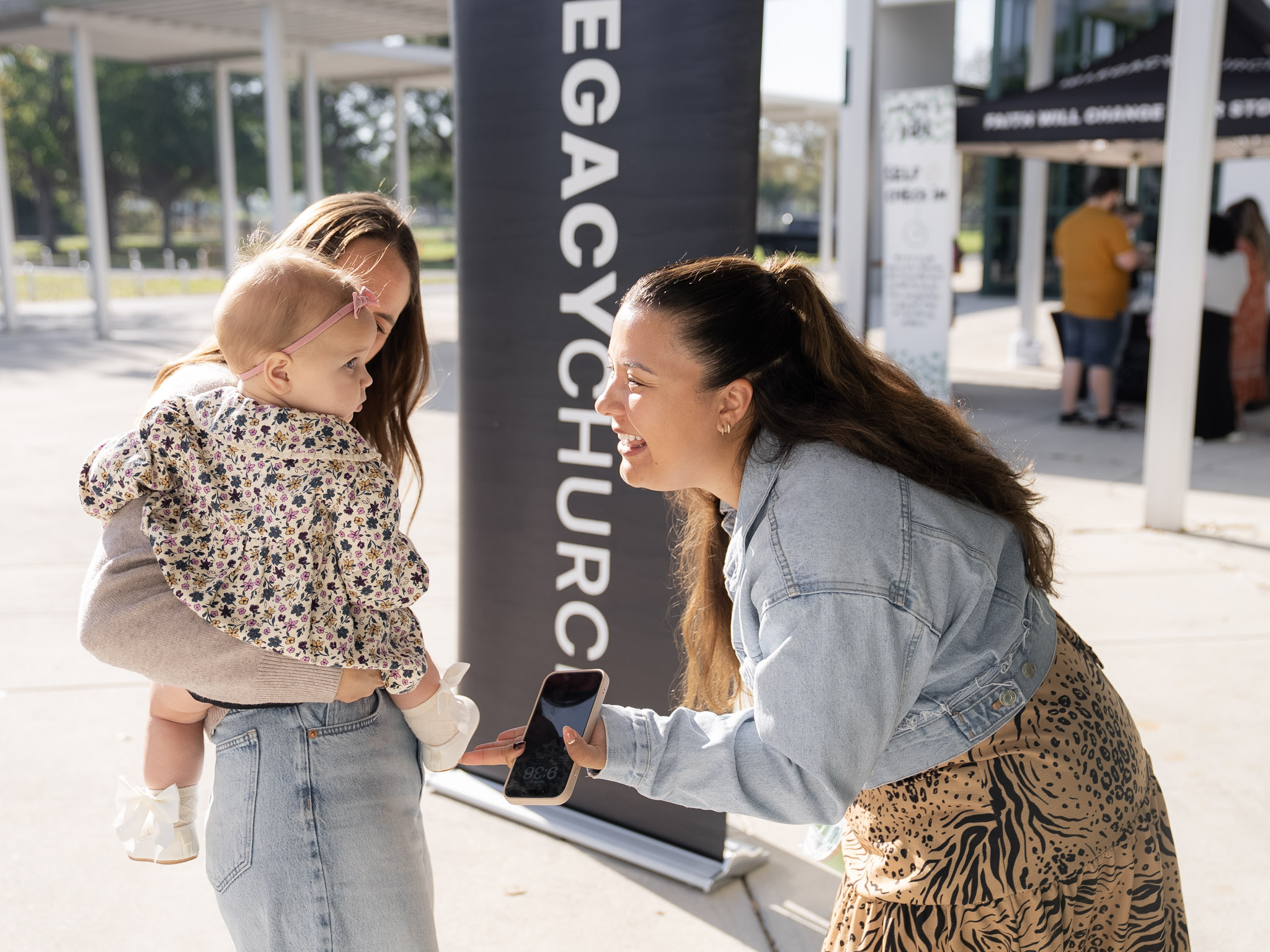Family with kids at Legacy Church