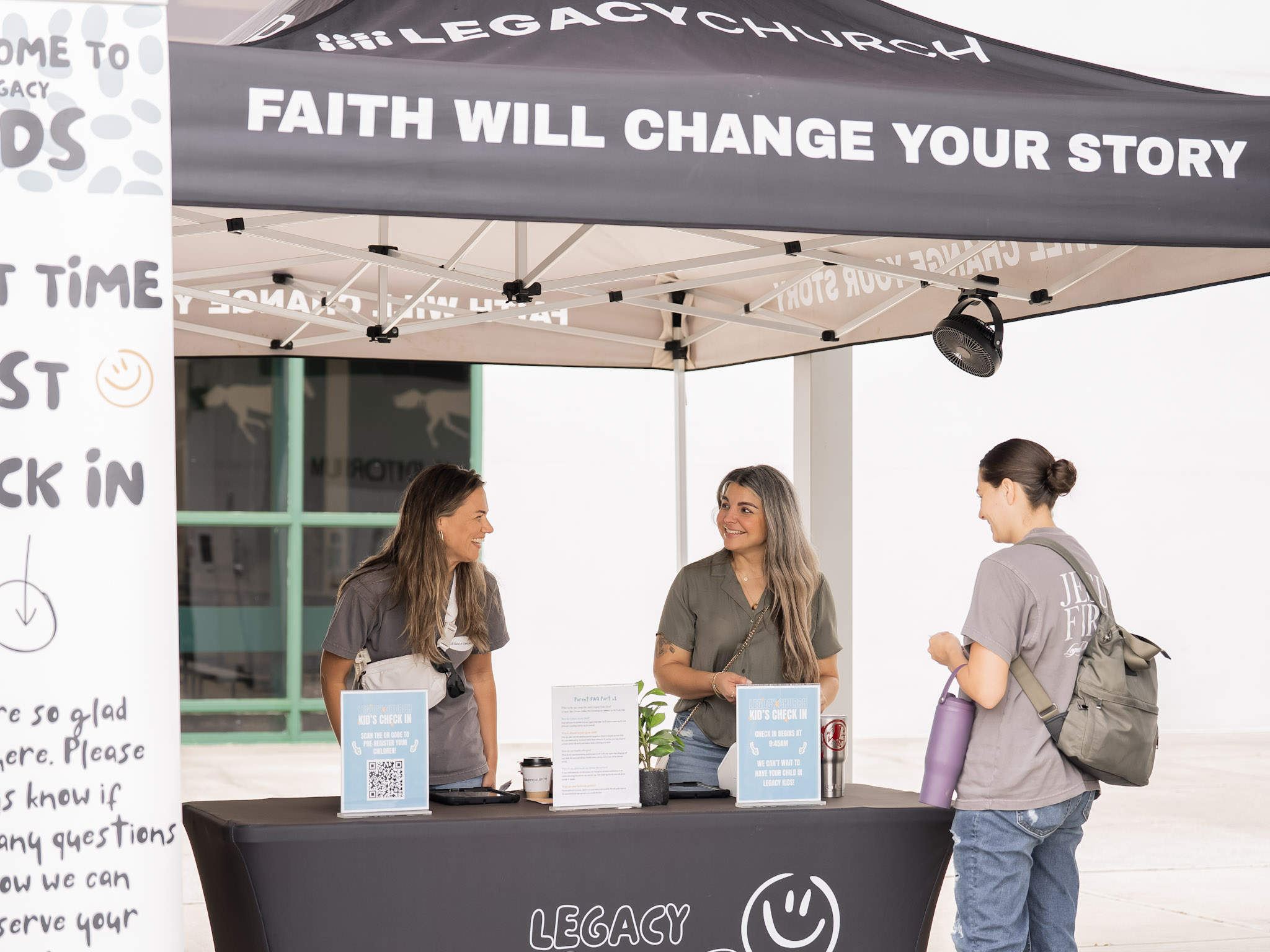 Warm welcome at Legacy Church